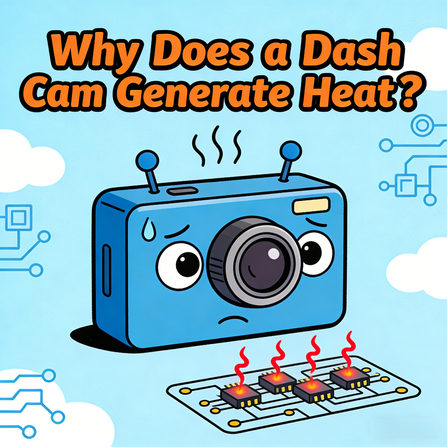 Why Does a Dash Cam Generate Heat?