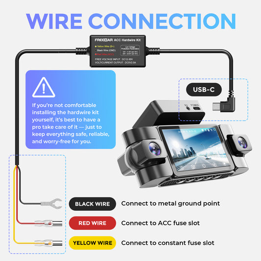 Freexar Hardwire Kit AC3X PRO